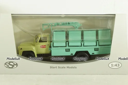 ГАЗ-53 М-30 контейнерный мусоровоз, SSM1492, SSM 1:43
