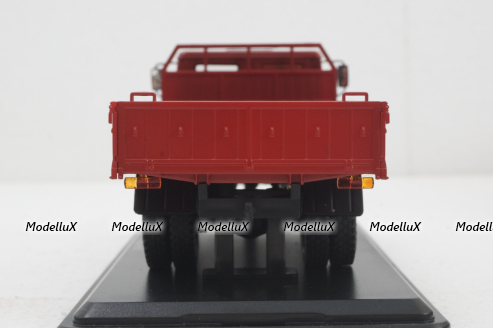 Зил-4331, бортовой, красный, SSM1048, SSM 1:43