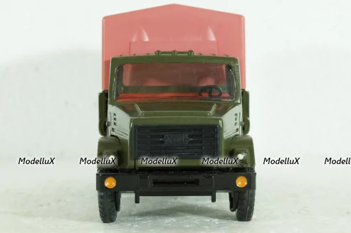 Зил-4331, хаки с тентом, ноябрь 1986г., з-д Вега 1:43 