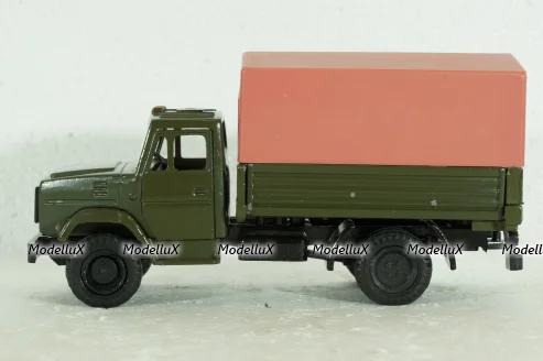 Зил-4331, хаки с тентом, ноябрь 1986г., з-д Вега 1:43 