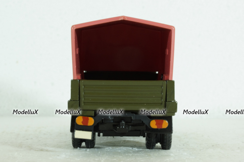 Зил-4331, хаки с тентом, ноябрь 1986г., з-д Вега 1:43 