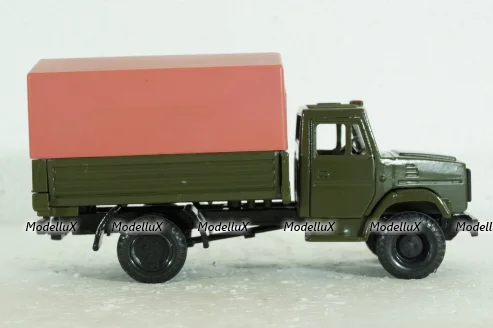 Зил-4331, хаки с тентом, ноябрь 1986г., з-д Вега 1:43 