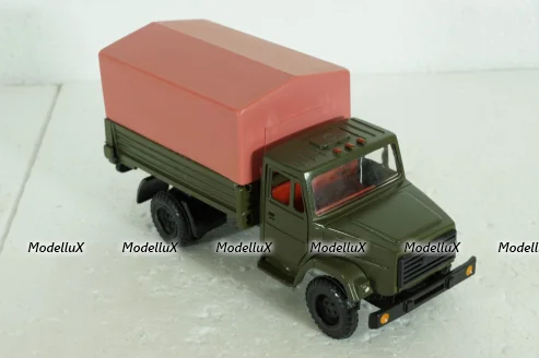Зил-4331, хаки с тентом, ноябрь 1986г., з-д Вега 1:43 