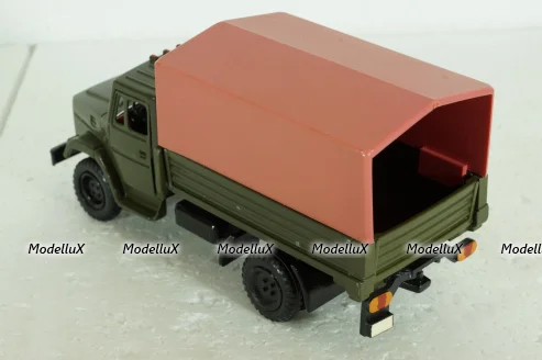 Зил-4331, хаки с тентом, ноябрь 1986г., з-д Вега 1:43 