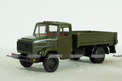 Зил-4331, хаки с тентом, ноябрь 1986г., з-д Вега 1:43 