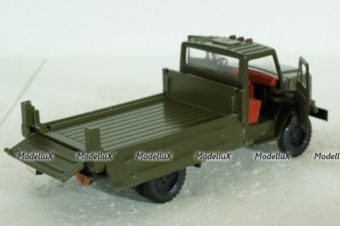 Зил-4331, хаки с тентом, ноябрь 1986г., з-д Вега 1:43 
