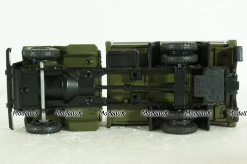 Зил-4331, хаки с тентом, ноябрь 1986г., з-д Вега 1:43 