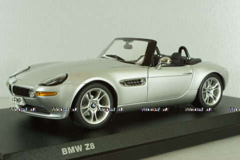 BMW Z8 (E52) 1999, silver, 80432411551, Kyosho 1:18