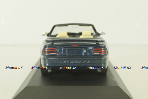 Ford Mustang Cabriolet 1994, blue, 430085831, Minichamps 1:43