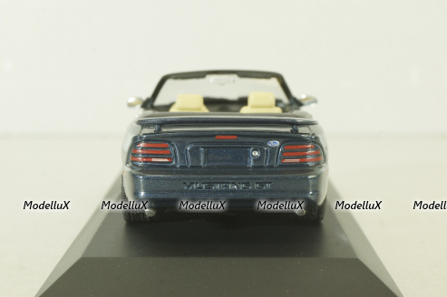 Ford Mustang Cabriolet 1994, blue, 430085831, Minichamps 1:43 