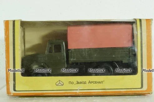 Зил-4331, хаки с тентом, ноябрь 1986г., з-д Вега 1:43 