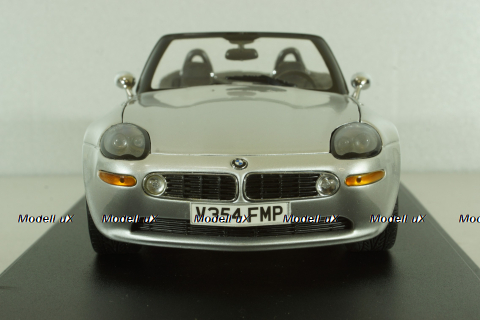 BMW Z8 (E52) 1999, silver, 80432411551, Kyosho 1:18