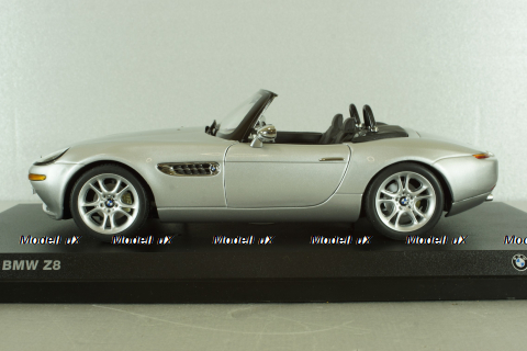 BMW Z8 (E52) 1999, silver, 80432411551, Kyosho 1:18