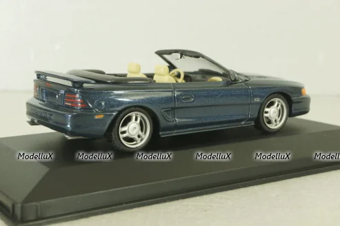 Ford Mustang Cabriolet 1994, blue, 430085831, Minichamps 1:43 