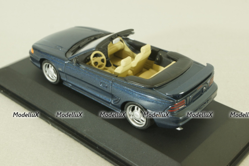 Ford Mustang Cabriolet 1994, blue, 430085831, Minichamps 1:43 