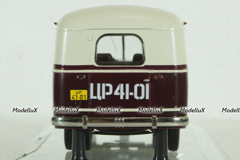 ПАЗ-651 ГЗА "Артек" вишневый, 165106, DiP Models 1:43