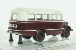 ПАЗ-651 ГЗА "Артек" вишневый, 165106, DiP Models 1:43