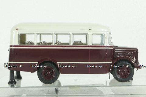 ПАЗ-651 ГЗА "Артек" вишневый, 165106, DiP Models 1:43