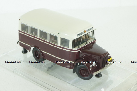 ПАЗ-651 ГЗА "Артек" вишневый, 165106, DiP Models 1:43
