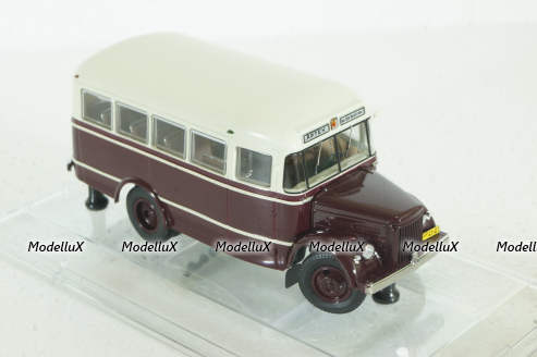 ПАЗ-651 ГЗА "Артек" вишневый, 165106, DiP Models 1:43