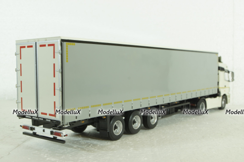 КАМАЗ-5490 с полуприцепом НЕФАЗ-93341, 102958, Автоистория 1:43