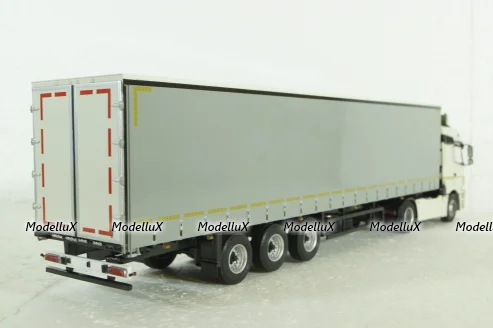 КАМАЗ-5490 с полуприцепом НЕФАЗ-93341, 102958, Автоистория 1:43