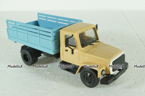 Газ-3307, бортовой, Компаньон 1:43