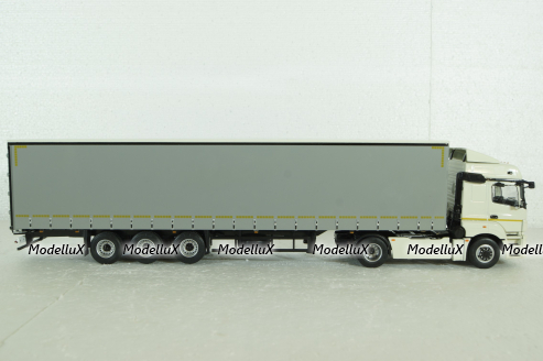 КАМАЗ-5490 с полуприцепом НЕФАЗ-93341, 102958, Автоистория 1:43