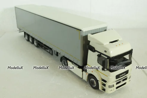 КАМАЗ-5490 с полуприцепом НЕФАЗ-93341, 102958, Автоистория 1:43
