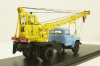 Зил-130 АК-75 (130) Автокран , желтый/голубой, SSM1098, SSM 1:43