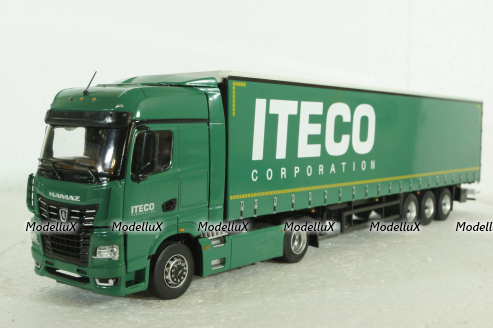 КАМАЗ-54901 с полуприцепом НЕФАЗ-93341, 102989, Автоистория 1:43