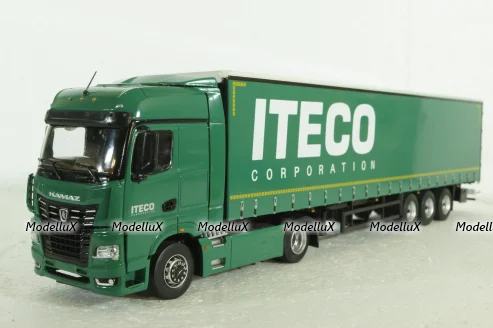КАМАЗ-54901 с полуприцепом НЕФАЗ-93341, 102989, Автоистория 1:43