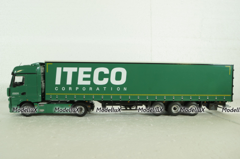 КАМАЗ-54901 с полуприцепом НЕФАЗ-93341, 102989, Автоистория 1:43