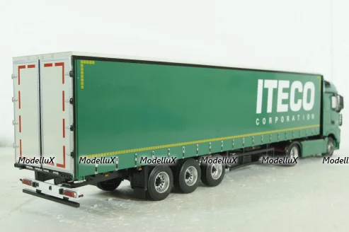 КАМАЗ-54901 с полуприцепом НЕФАЗ-93341, 102989, Автоистория 1:43