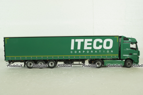 КАМАЗ-54901 с полуприцепом НЕФАЗ-93341, 102989, Автоистория 1:43