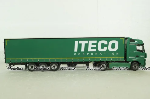 КАМАЗ-54901 с полуприцепом НЕФАЗ-93341, 102989, Автоистория 1:43
