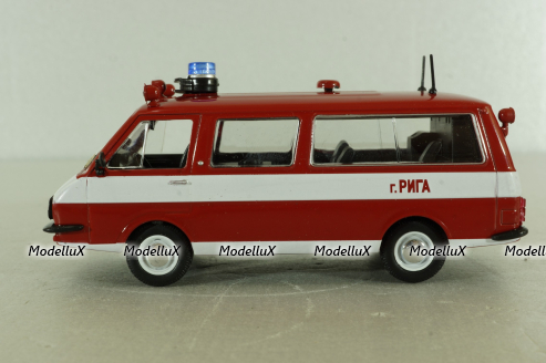 РАФ-22034 пожарный Автомобиль на Службе №12, 1:43