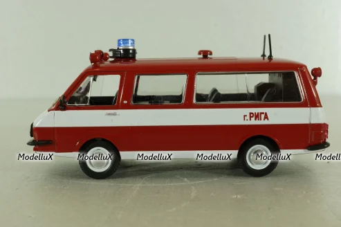 РАФ-22034 пожарный Автомобиль на Службе №12, 1:43