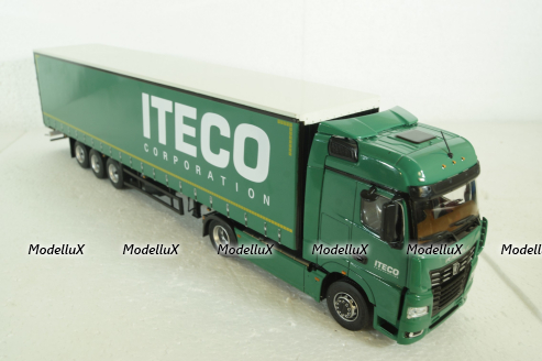 КАМАЗ-54901 с полуприцепом НЕФАЗ-93341, 102989, Автоистория 1:43