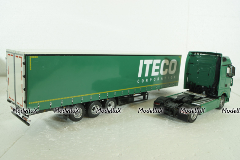 КАМАЗ-54901 с полуприцепом НЕФАЗ-93341, 102989, Автоистория 1:43