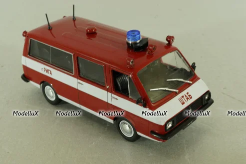 РАФ-22034 пожарный Автомобиль на Службе №12, 1:43