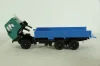 Камаз-5320 бортовой, зеленый/синий, Арек  1:43