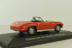Chevrolet Corvette Stingray Convertible 1963, red, 403142833, Minichamps 1:43