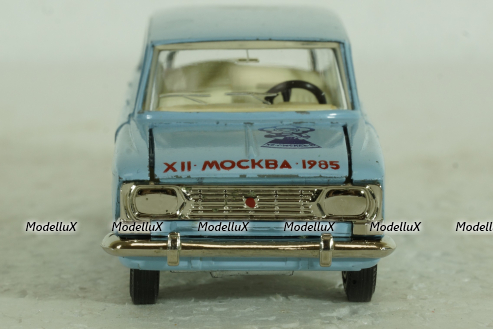 Москвич-426 А6, голубой, Фестиваль 1985г.,Тантал/Радон 1:43