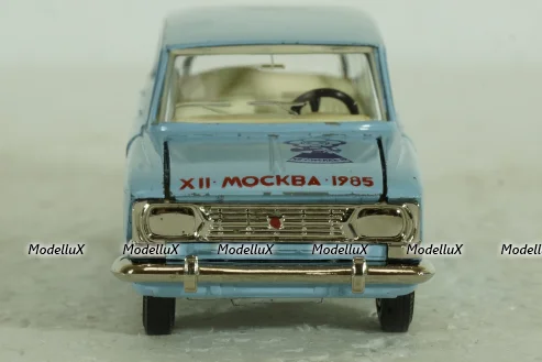 Москвич-426 А6, голубой, Фестиваль 1985г.,Тантал/Радон 1:43