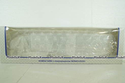 КАМАЗ-5490 с полуприцепом НЕФАЗ-93341, 102958, Автоистория 1:43