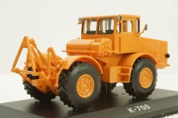 К-700 трактор, оранжевый, Тракторы №120 1:43