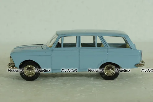 Москвич-426 А6, голубой, Фестиваль 1985г.,Тантал/Радон 1:43