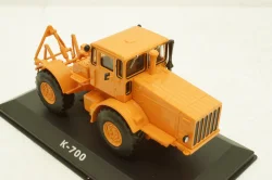 К-700 трактор, оранжевый, Тракторы №120 1:43