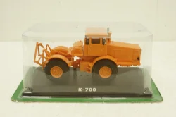 К-700 трактор, оранжевый, Тракторы №120 1:43